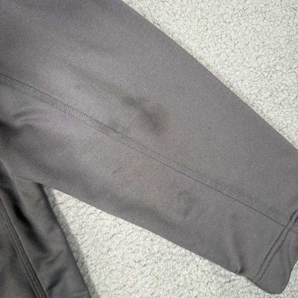Nike Track Jacket Mens Large‎ Gray Hooptec Full Zip Basketball Pockets Warm Up
